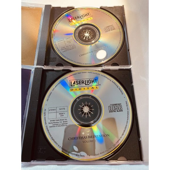 Christmas Meditation by Various Artists CD Set Of 3 Disc From 1997 Contemplative - Picture 12 of 12